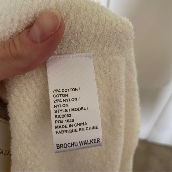 Brochu Walker Stowe drape front asymmetrical cardi - Picture 8 of 12